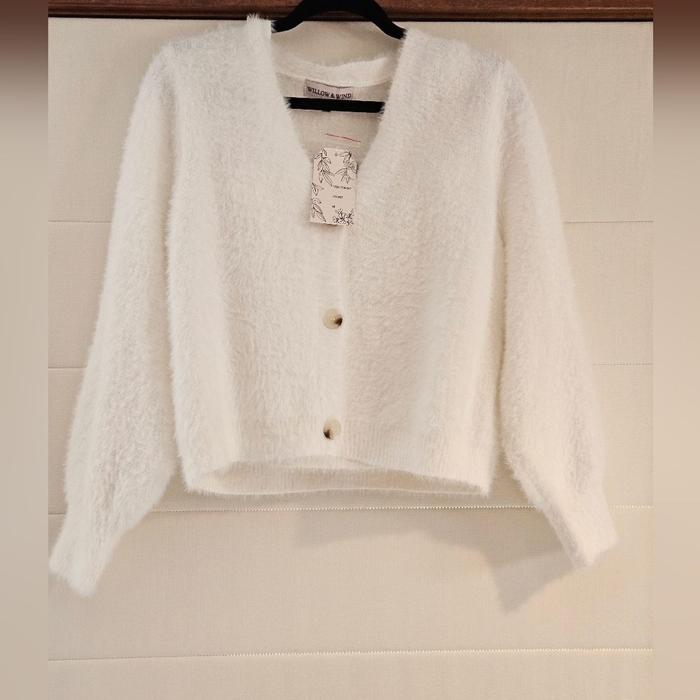 NWT Willow & Wind Soft Sweater Tank and Cardigan Set, Sz. M